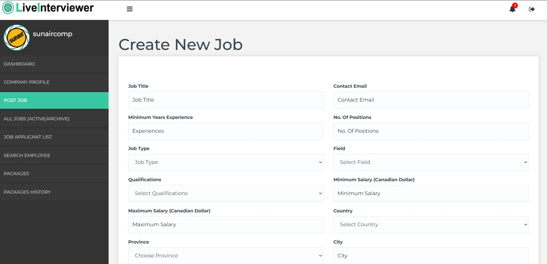 Live Interviewer - Case Study