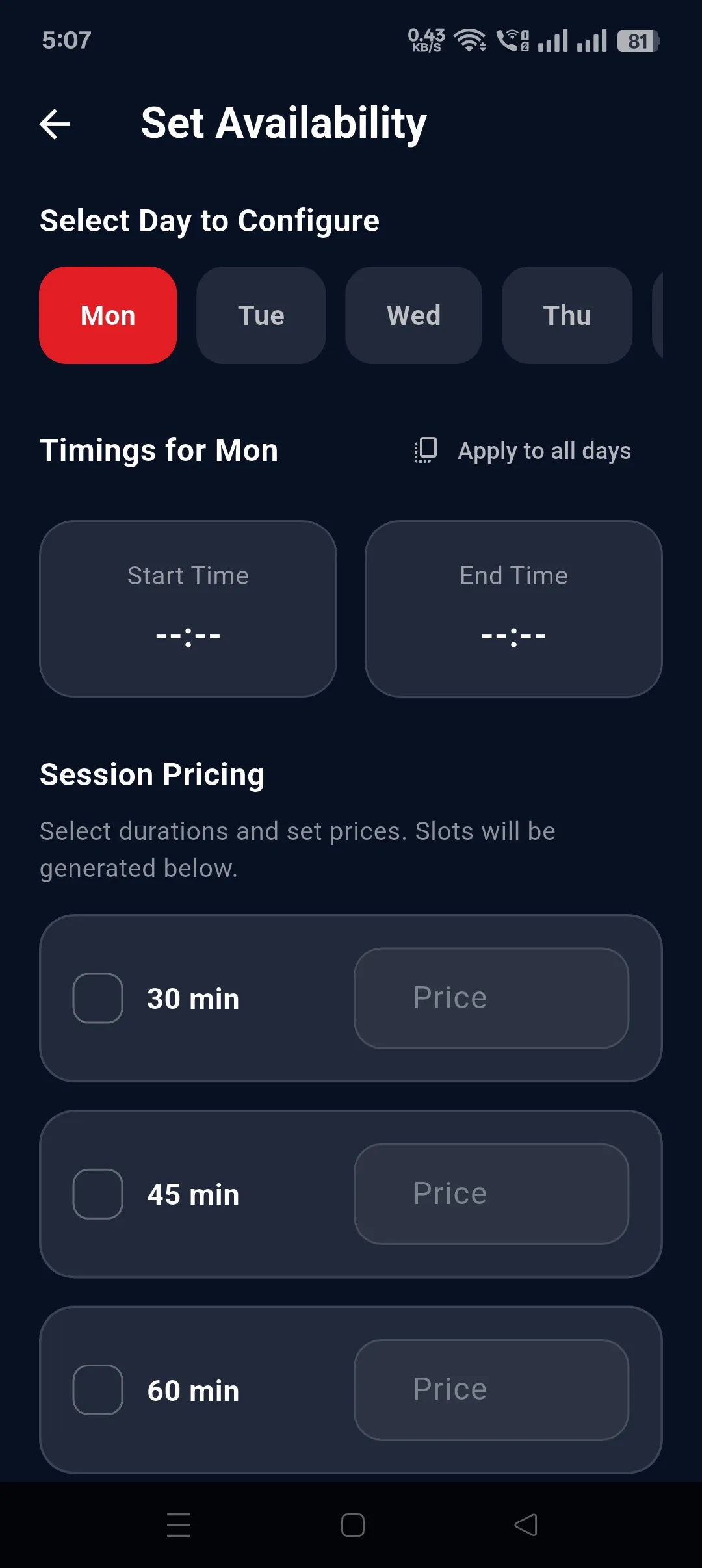 CoachBook App - Case Study