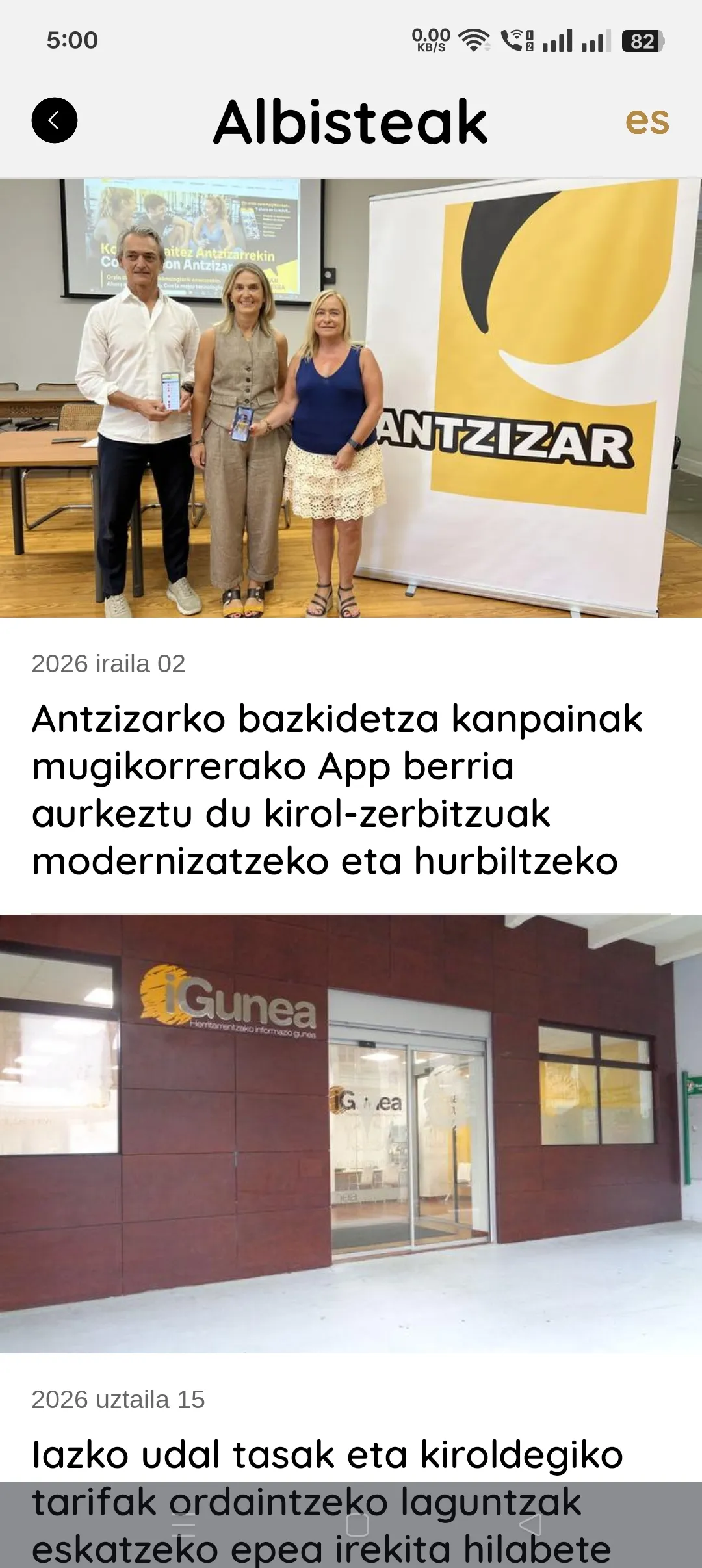 Beasain App - Case Study